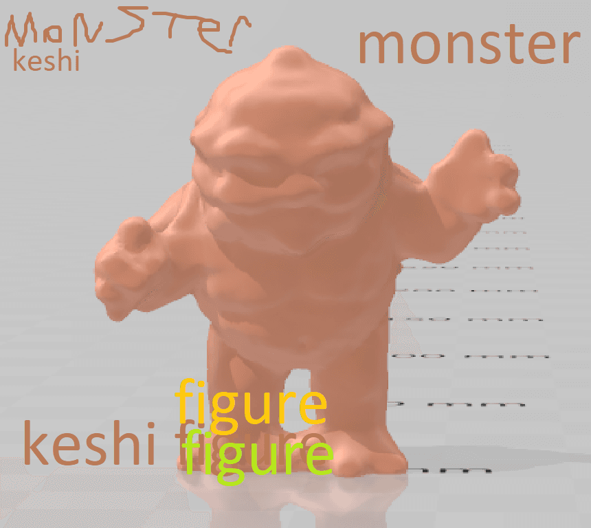 keshi monstermonster 3d model