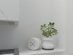 Planter with Tray — Modern Indoor Garden Decor 3d model