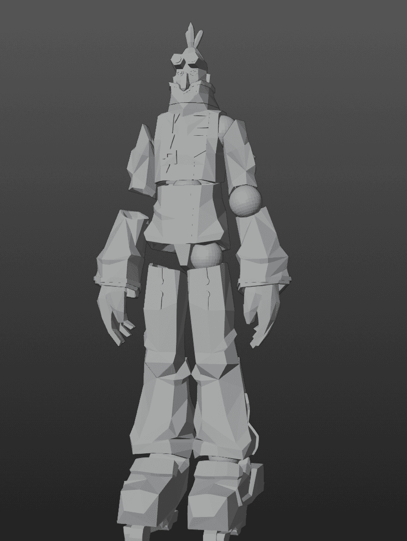 Jet Set Radio Future Soda articulated revoltech-style figure 3d model
