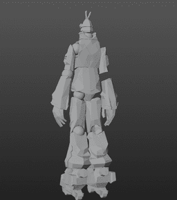 Jet Set Radio Future Soda articulated revoltech-style figure 3d model