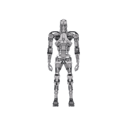 T-800 Endoskeleton – Miniature 3D Figurine 3d model