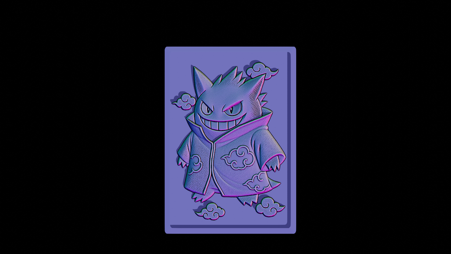 Akatsuki Gengar 3d model