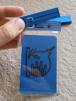 Name Badge Clip 3d model