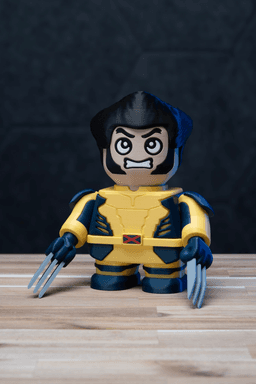 Chunkerine - Wolverine Marvel Kit | No Supports, No AMS, No Glue 3d model
