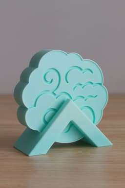 Cloud Coaster 001 V2 Rimmed 3d model