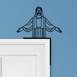 Christ The Reedeemer Door Corner Decor 3d model