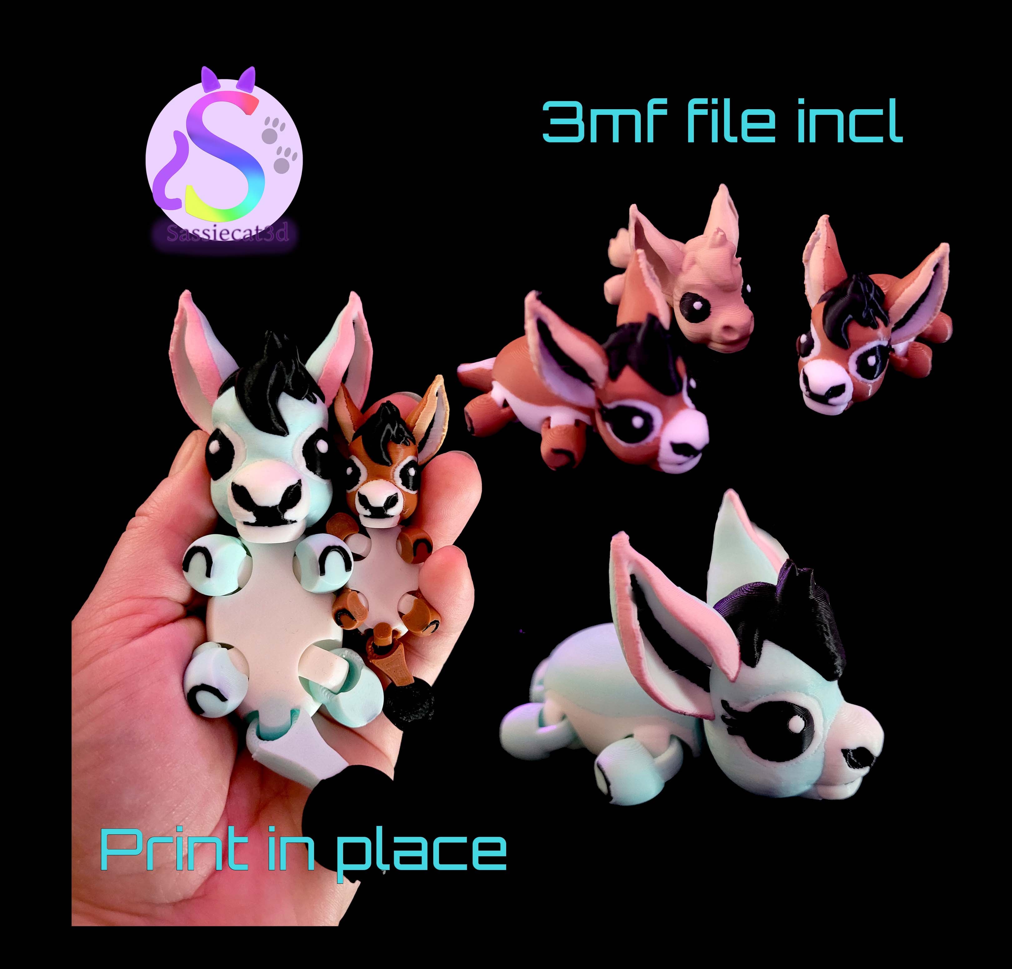 DalieAss the Donkey *Commercial Version* 3d model