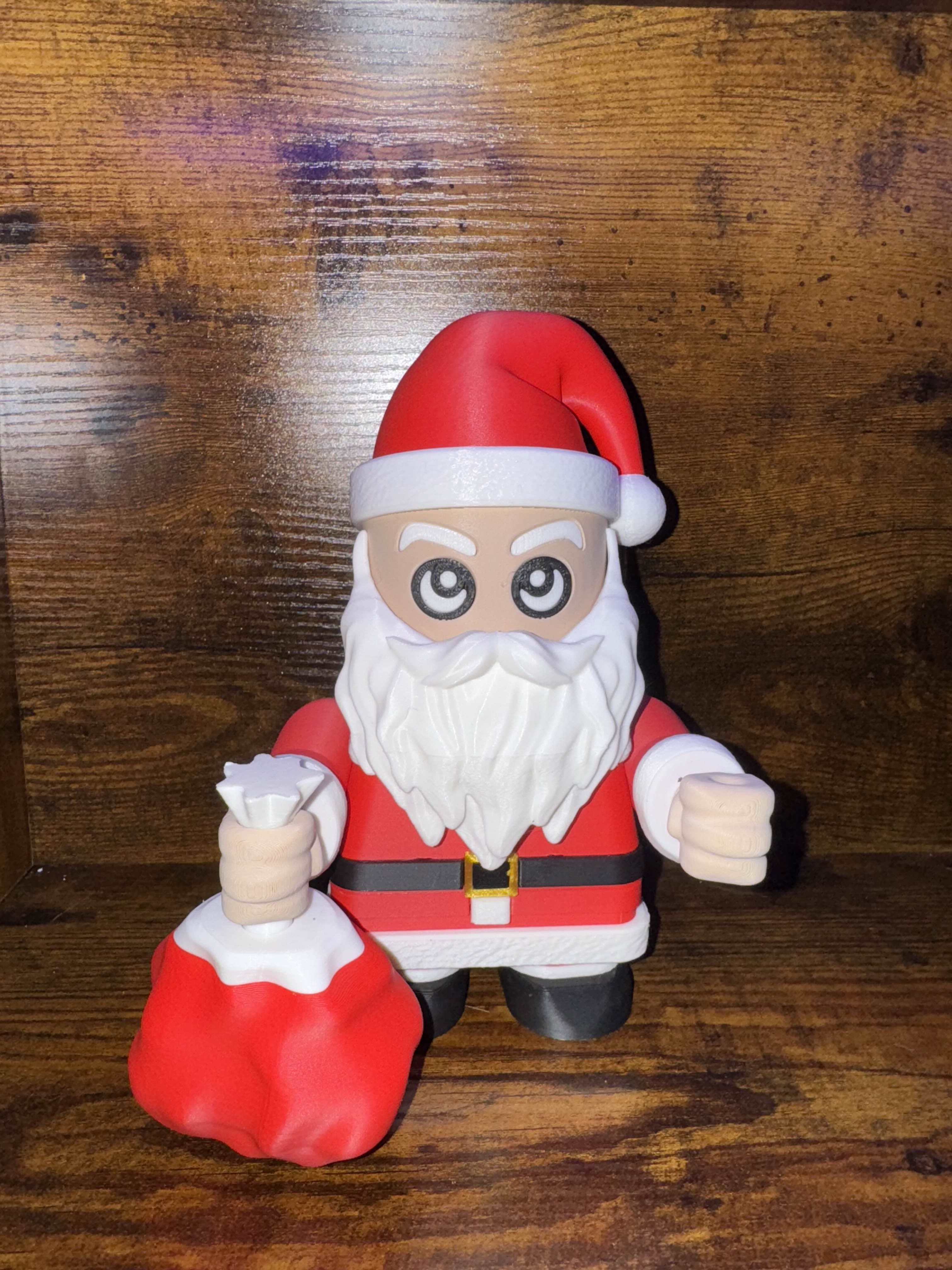 here comes santa claus, here comes santa claus!!
