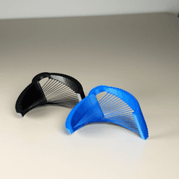 Easy Print String Curve 3d model