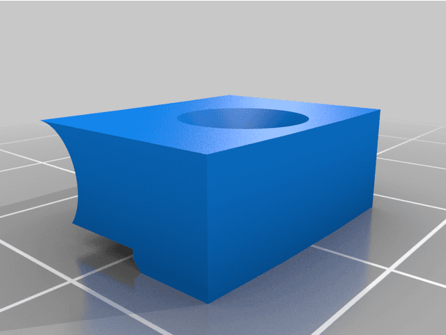 Delta Glass Bed Clamp 3d model