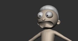 Rick and Morty 3d model