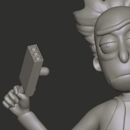 Rick and Morty 3d model