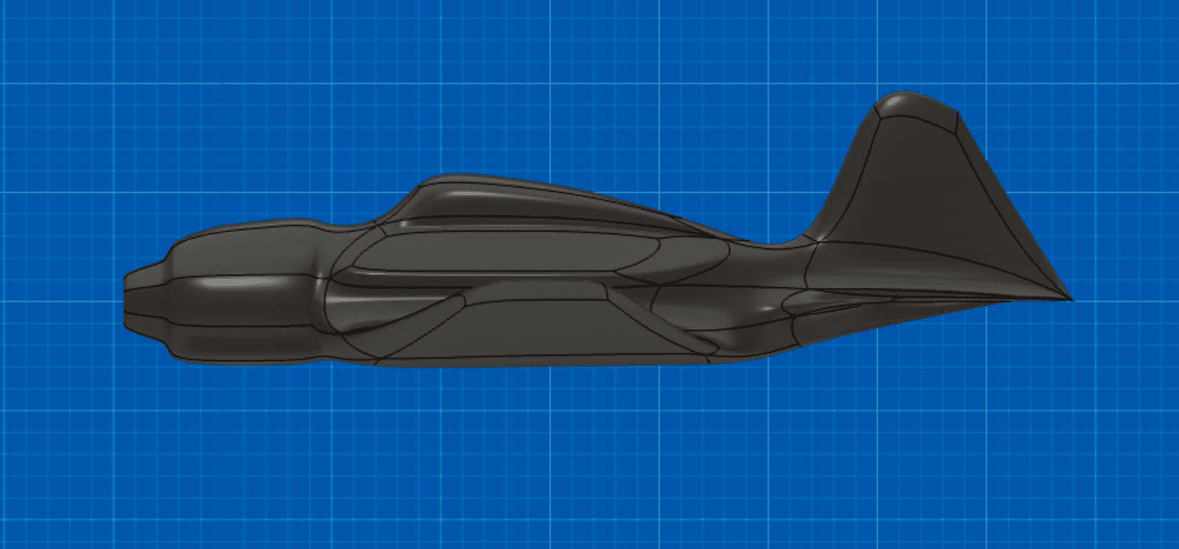 airplane v2.stl 3d model