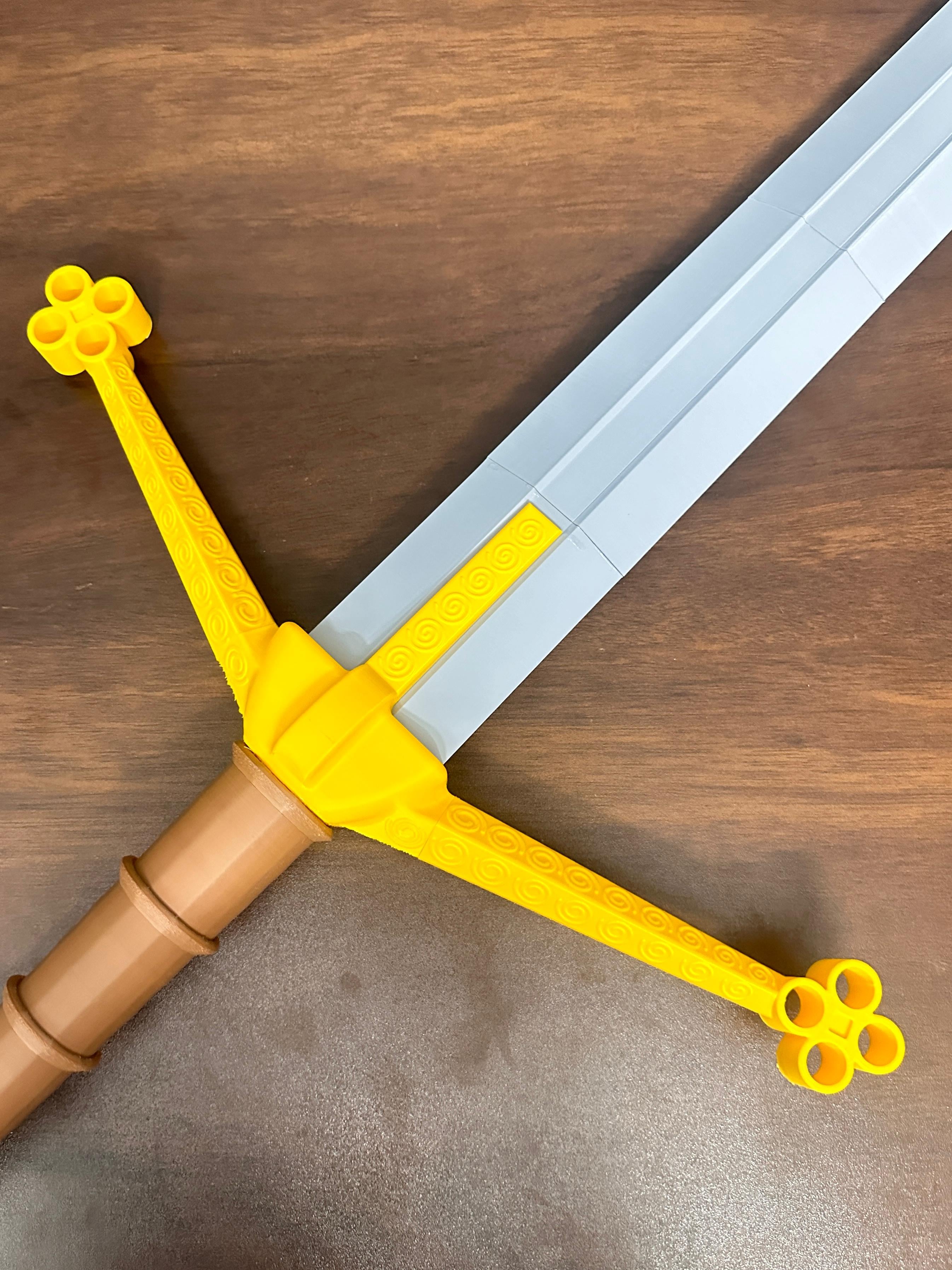 Claymore Greatsword (3D Printable) 3d model