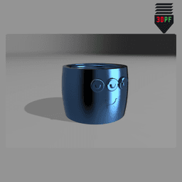 Chill Buddy Coin Jar 3d model
