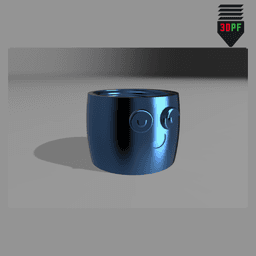 Chill Buddy Coin Jar 3d model