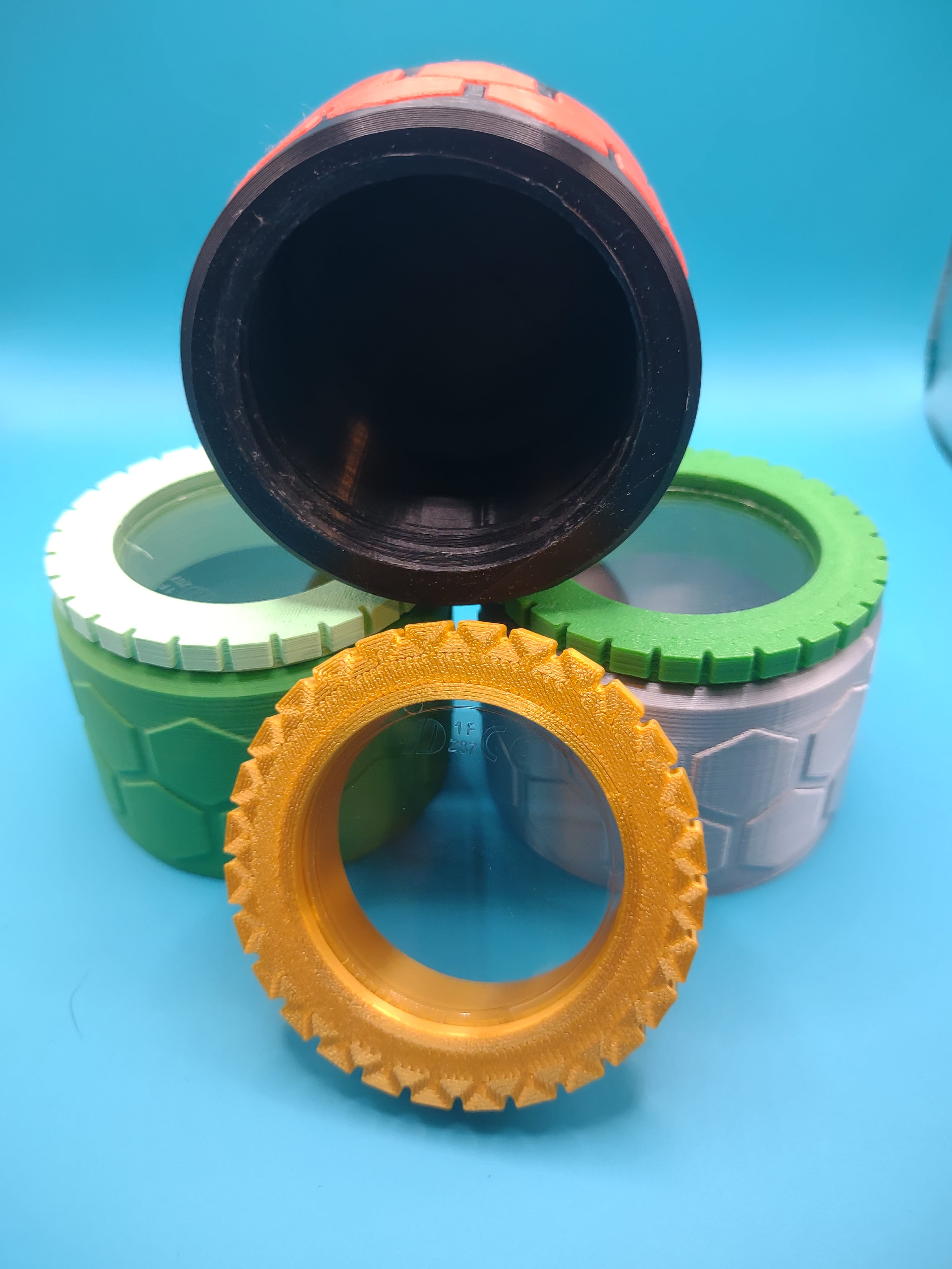 Storage container with see-thru lid 3d model