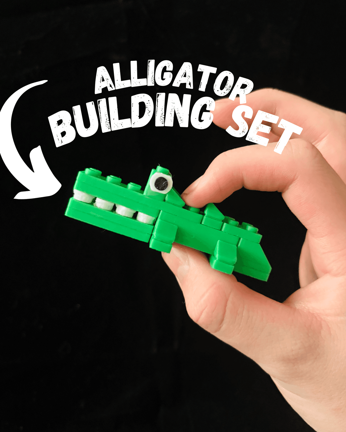 Alligator Block Alligator Building Set - Building Block Set - 3D model by Bloom Studio ...