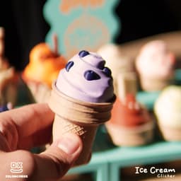 Ice Cream Sundae Fidget Clicker Bundle 3d model