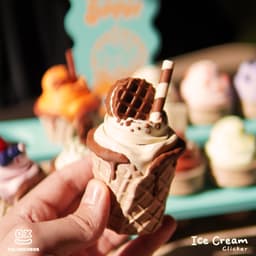 Ice Cream Sundae Fidget Clicker Bundle 3d model