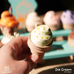 Ice Cream Sundae Fidget Clicker Bundle 3d model