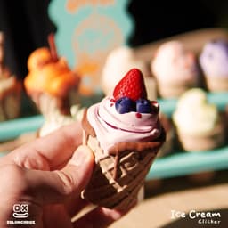 Ice Cream Sundae Fidget Clicker Bundle 3d model