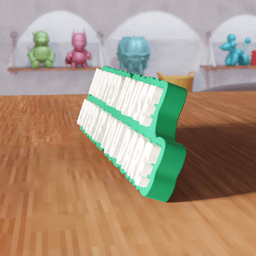 Haunted House Enter If You Dare Spooky Keychain 3d model