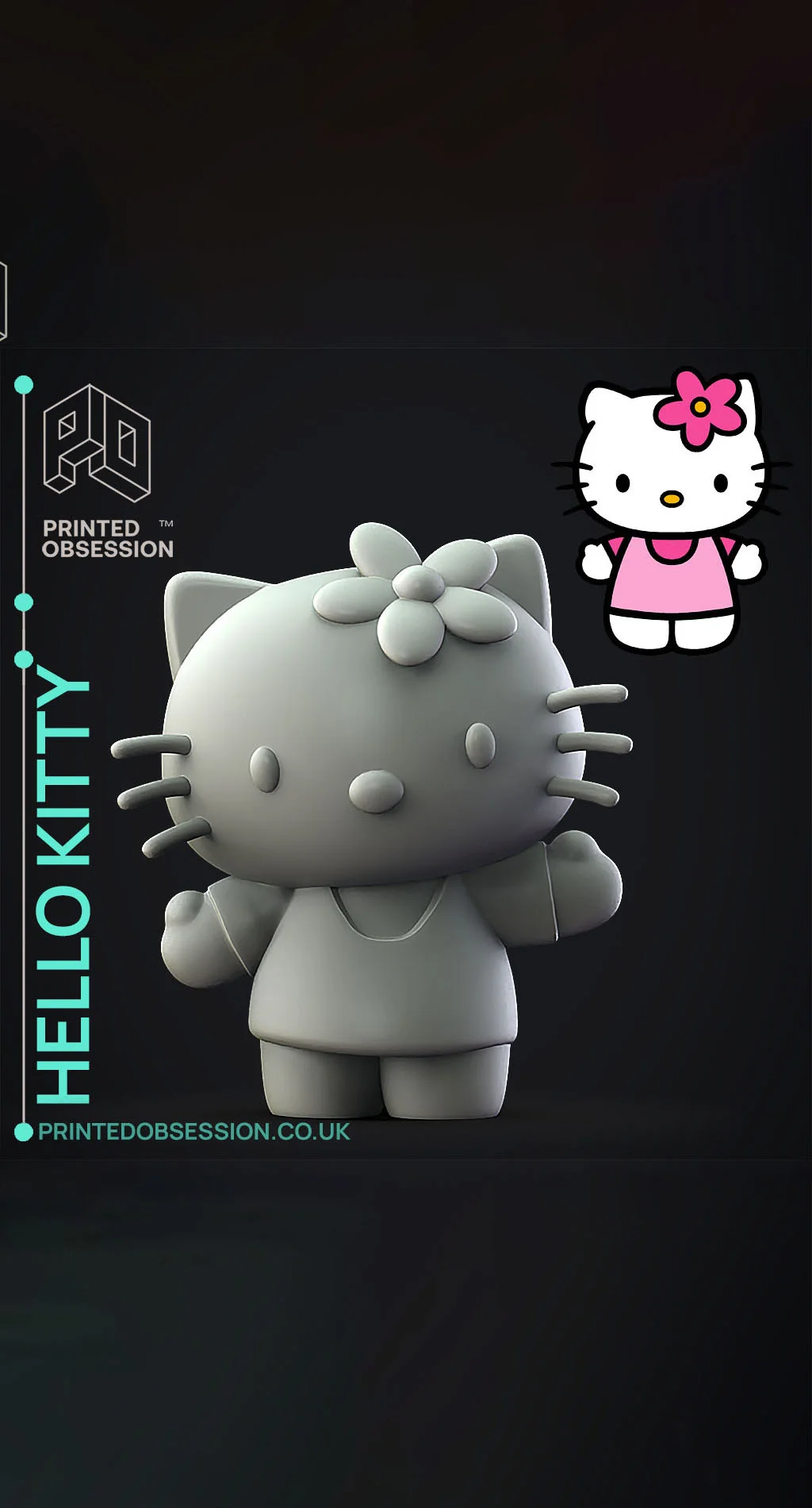 Hello Kitty - Fan Art 3d model