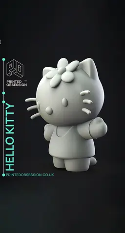 Hello Kitty - Fan Art 3d model