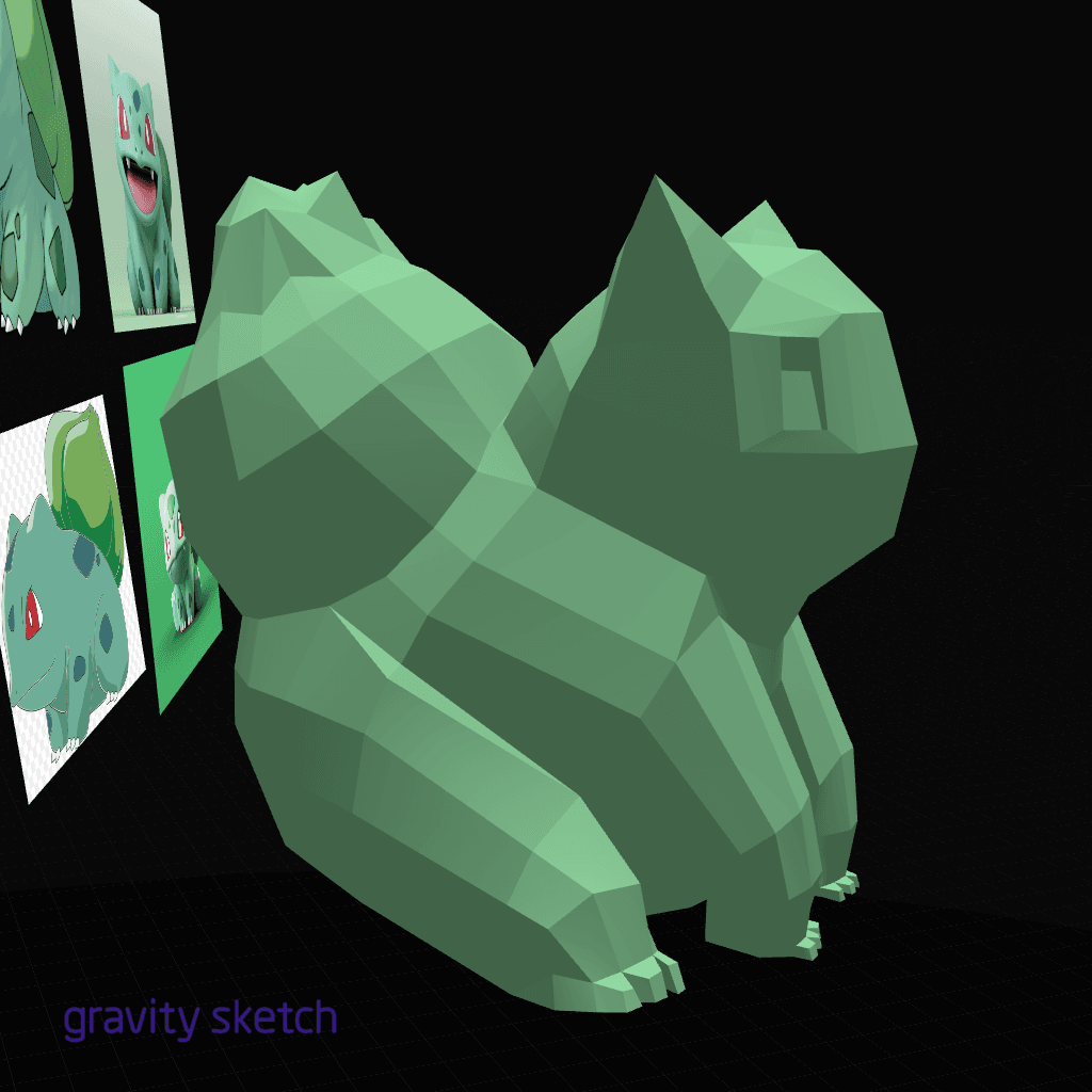 Low Poly Bulbasaur 3d model