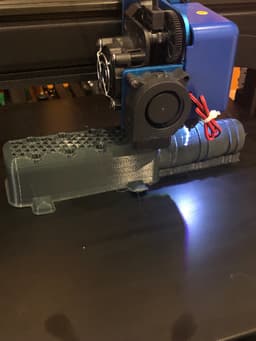 SPA manifold for 7 hoses 3d model