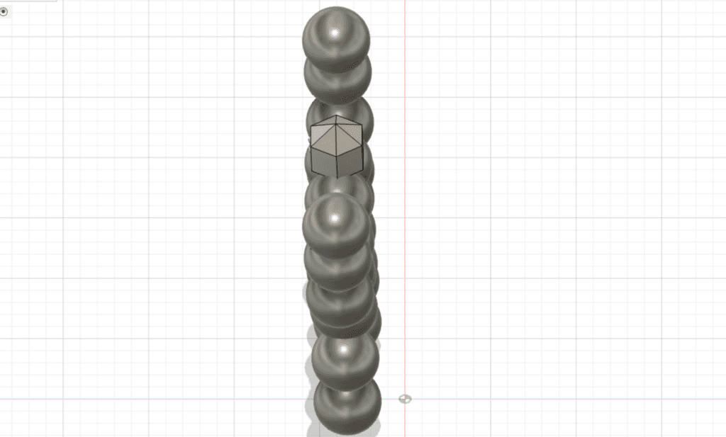Human made out of balls 3d model