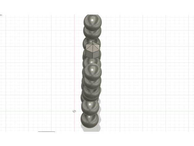 Human made out of balls 3d model