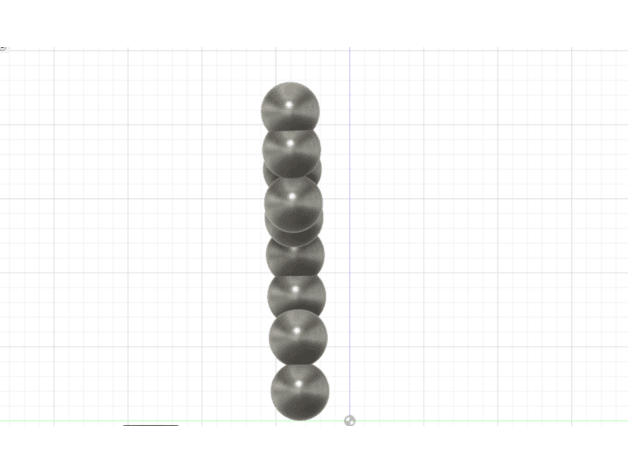 Human made out of balls 3d model