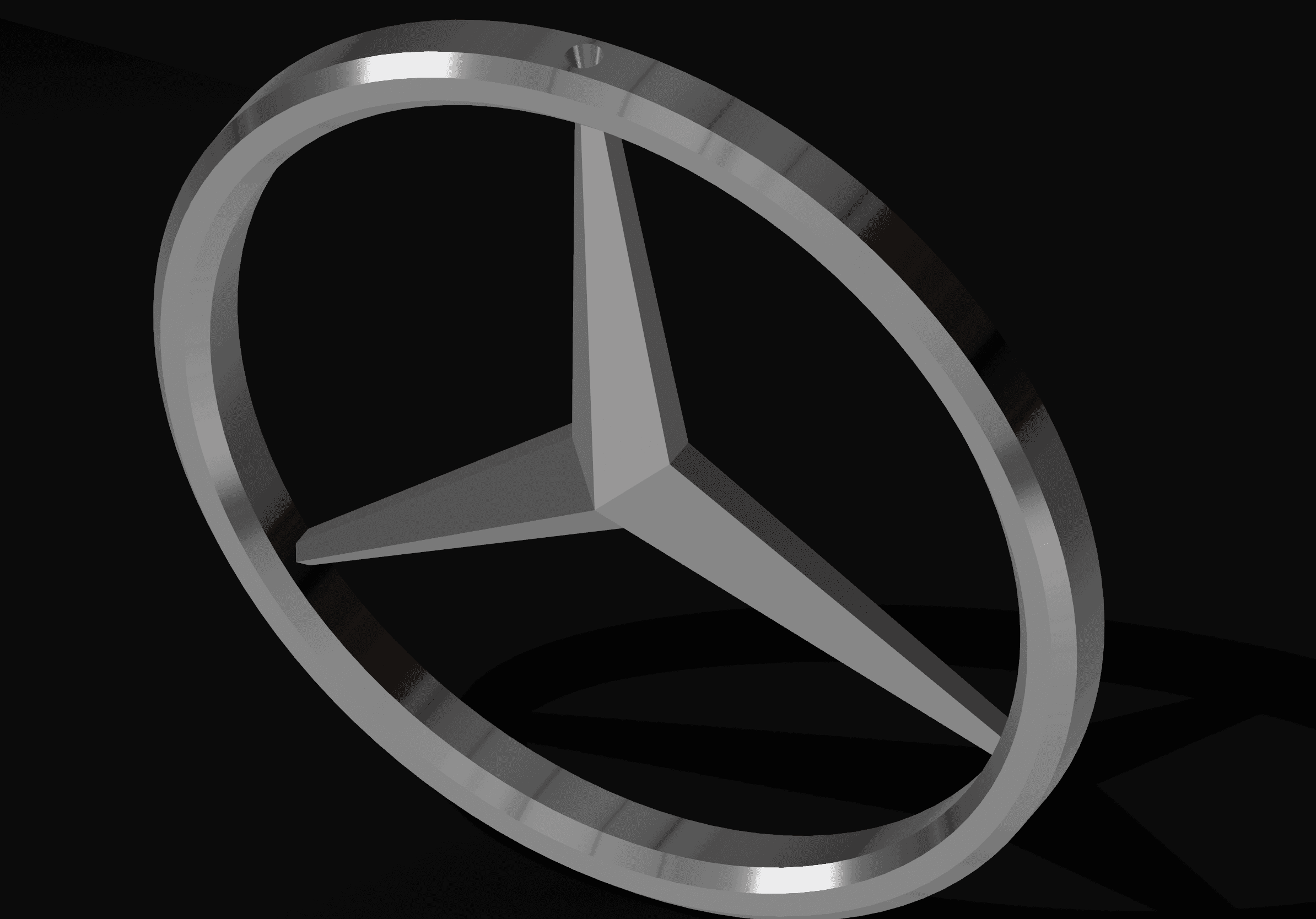 Mercedes Decoration 3d model