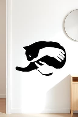 Cat Wall Art, Wall Decor, Home Decor 3d model