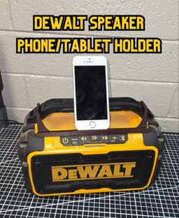 Dewalt DCR010 Phone/Tablet Holder 3d model