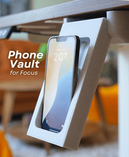 Phone Vault - For Focus | Desk Drawer for iPhone 3d model