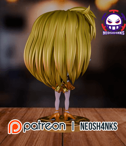 Sailor Venus Funko Style 3d model