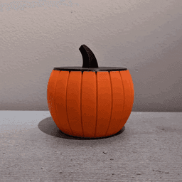 Minimalist Pumpkin Lantern/Jar 3d model
