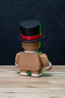 Gingerbread Chunk - Christmas Kit | No Supports, No AMS, No Glue 3d model