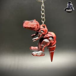 Tiny T-Rex Keychain 3d model