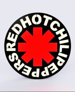 Red Hot Chili Peppers - LED strip compatible 3d model