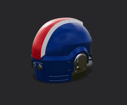 Sci-fi helmet 3d model
