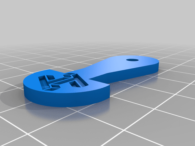 Handshake Trolly Token 3d model