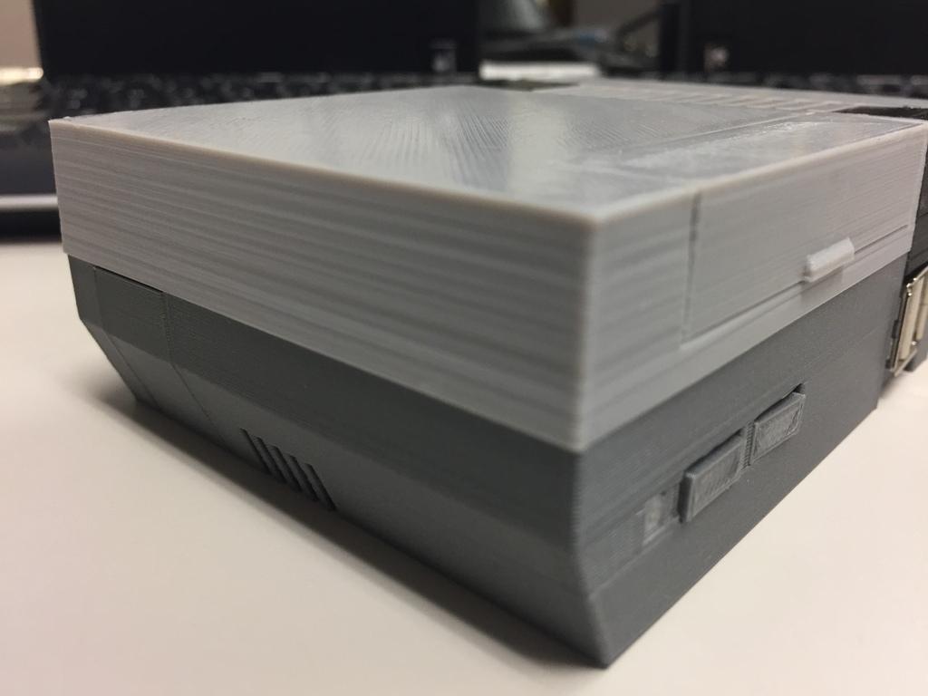 LAN Cover v2 for Mini NES 3d model