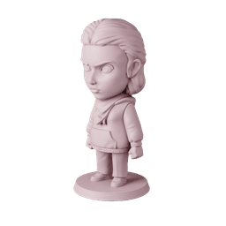 Eleven Stranger Things - Free Sample STL | Full 17-Character Bundle on Profile 3d model