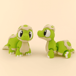 Flexi Baby Dino Brachiosaurus 3d model