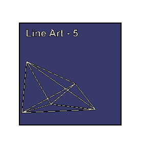 Line art -5 .stl 3d model