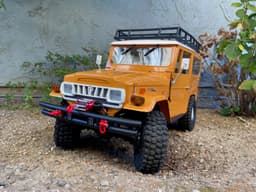 FMS Toyota FJ40 Custom Front Grill Assembly 3d model